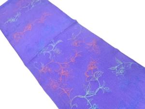 未使用品　正絹　縮緬地　帯揚げ